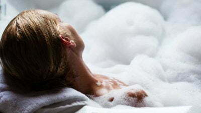 Bubble Sulfate Wash Relax Aromatherapy Bath Towel