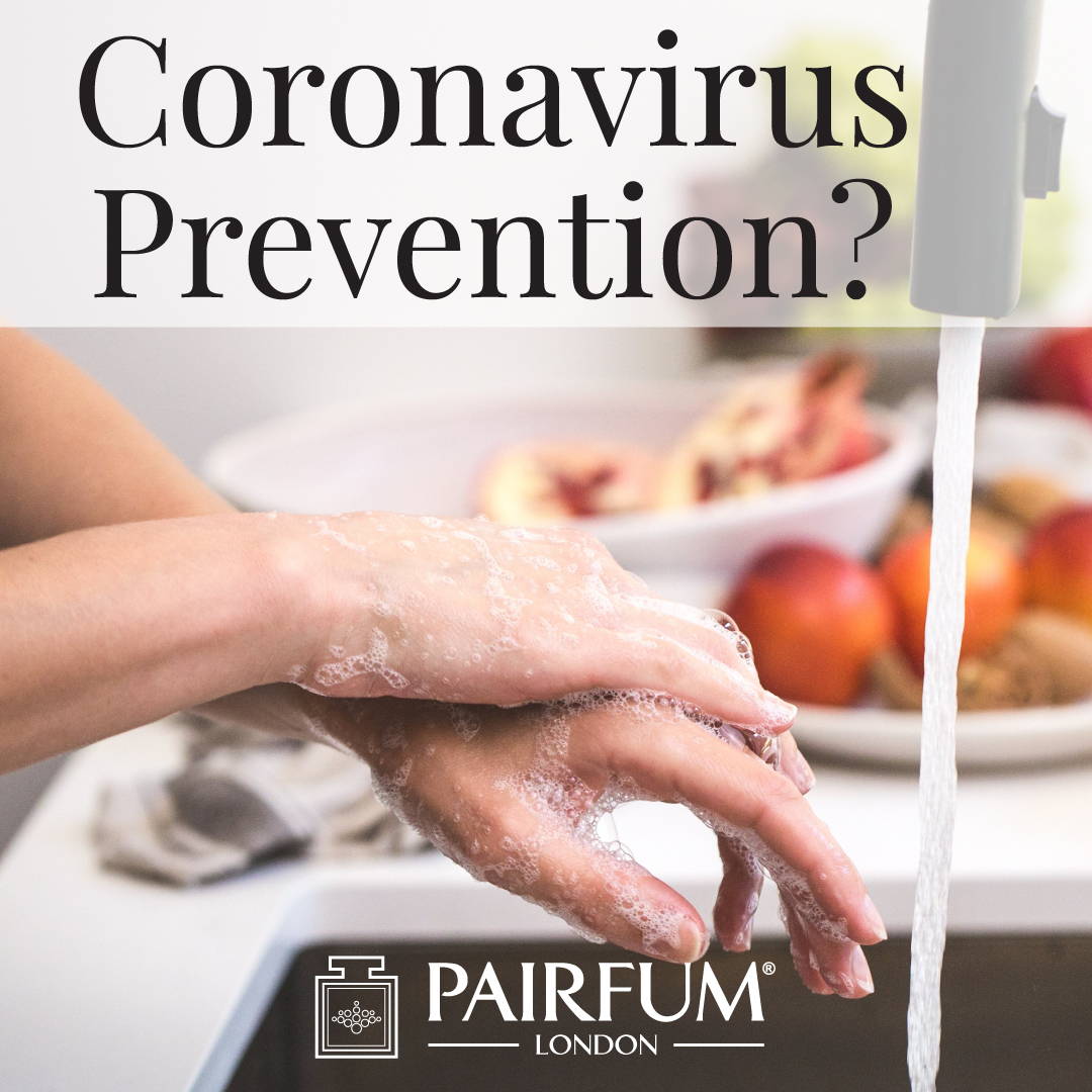 Pairfum London Coronavirus Prevention Hands Wash Bubbles Cleaning Rinse