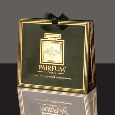 Pairfum Gold Black Luxury Carrier Bag Gift Classic Black